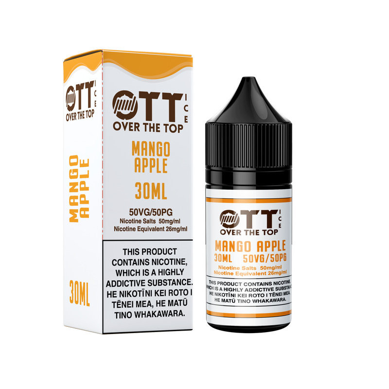 OTT ICE Salt Nic E-Liquid - Mango Apple - 30ml